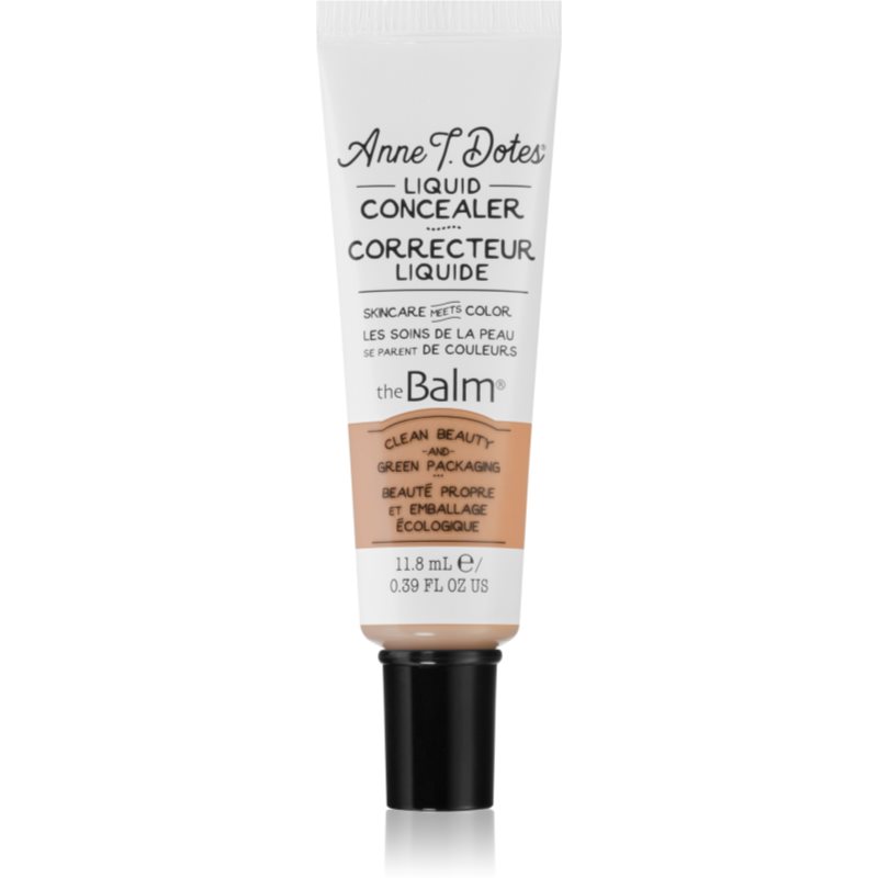 theBalm Anne T. Dotes® Liquid Concealer corector lichid acoperire completa culoare #28 Warm Medium 11,8 ml