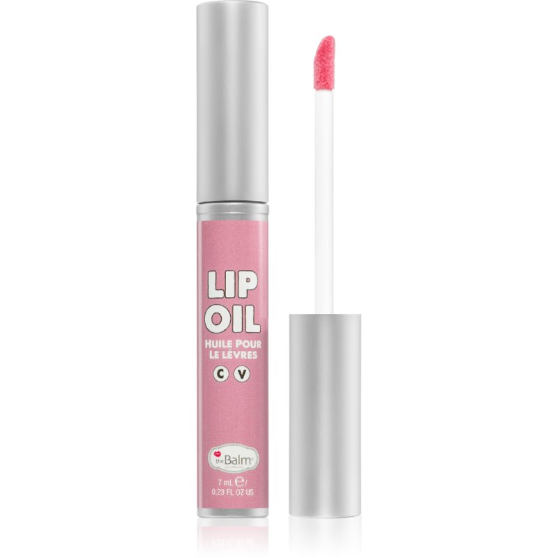 theBalm Lip Oil ulei pentru buze culoare Take the High Rose 7 ml