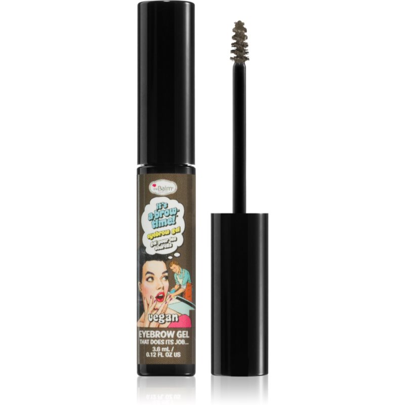 theBalm It\'s a Brow Time Brow Gel gel pentru sprancene culoare Dark Brown 3,6 ml