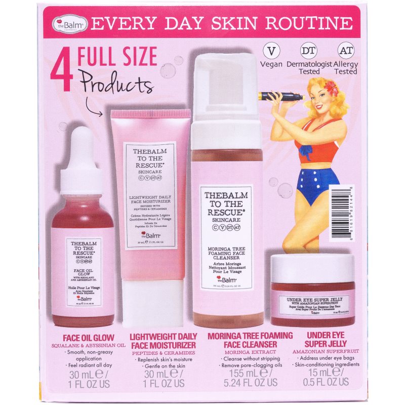 theBalm To The Rescue® Skincare Collection set cadou faciale