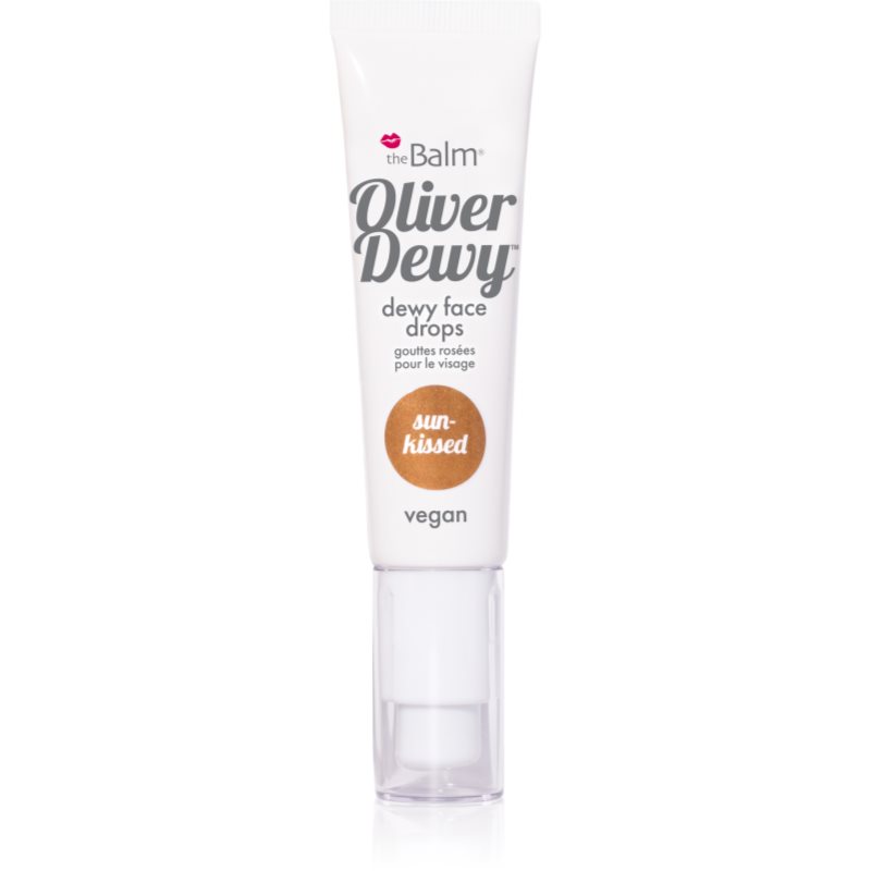 theBalm Oliver Dewy Face Drops iluminator lichid culoare Sun-Kissed 28 ml