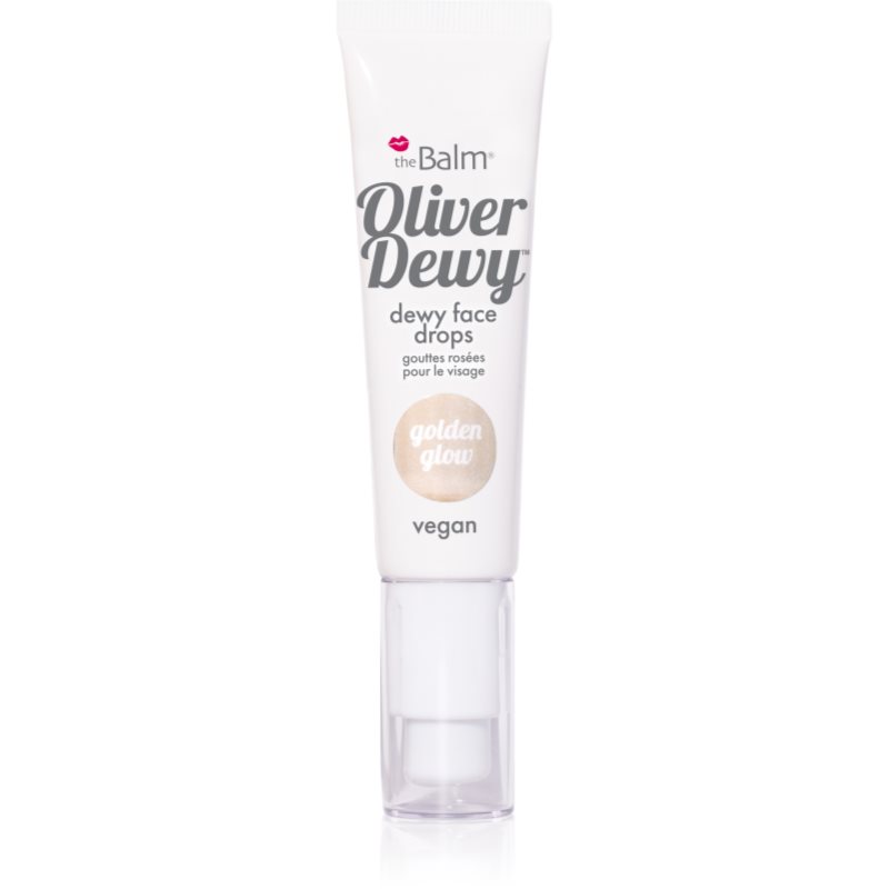 theBalm Oliver Dewy Face Drops iluminator lichid culoare Golden Glow 28 ml