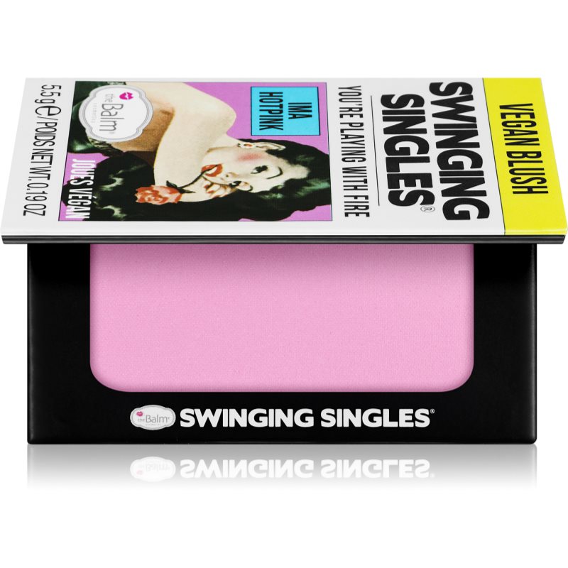 theBalm Swinging Singles Blush fard de obraz compact culoare Ima Hotpink 5.5 g