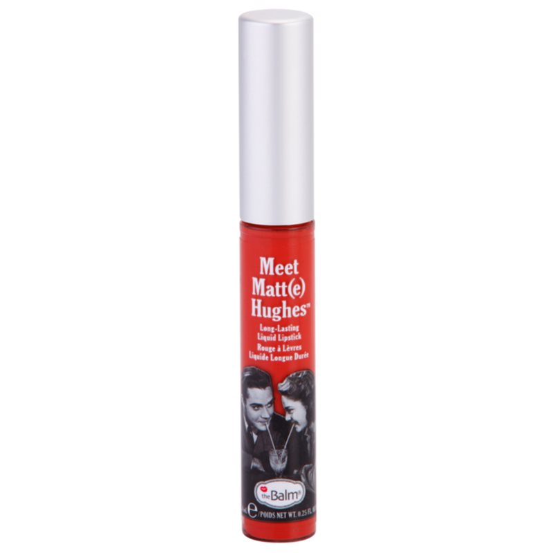 theBalm Meet Matt(e) Hughes Long Lasting Liquid Lipstick Ruj de buze lichid, de lunga durata culoare Honest 7.4 ml