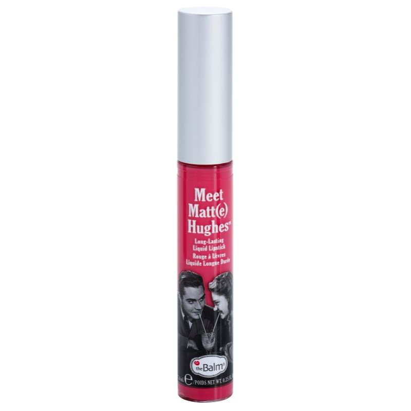 theBalm Meet Matt(e) Hughes Long Lasting Liquid Lipstick Ruj de buze lichid, de lunga durata culoare Chivalrous 7.4 ml