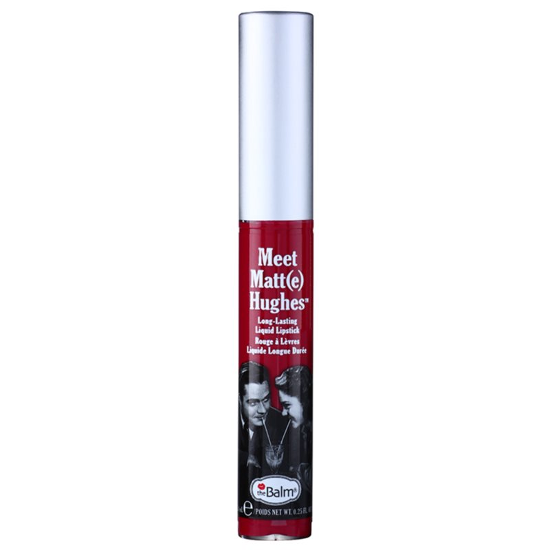 theBalm Meet Matt(e) Hughes Long Lasting Liquid Lipstick Ruj de buze lichid, de lunga durata culoare Dedicated 7.4 ml
