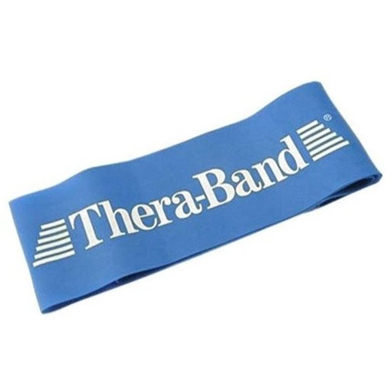Thera-Band Loop 7,6 x 30,5 cm bandă elastică pentru antrenament rezistență 2,6 kg (Heavy) 1 buc
