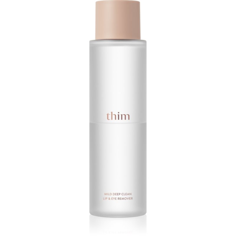 thim Mild Deep Clean Lip & Eye Remover două faze pentru îndepărtarea machiajului de pe ochi și buze cu efect de nutritiv 100 ml