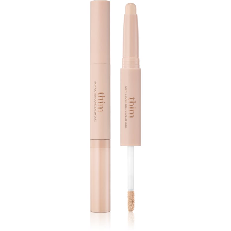 thim Skin Cover Concealer Duo corector pentru reducerea imperfecțiunilor fata-verso culoare 01 Ivory 6.3 g