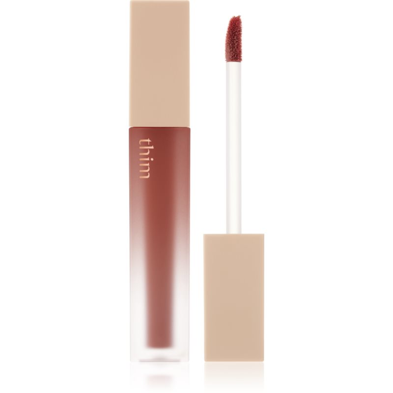 thim Sheer Matte Liquid Lip ruj lichid mat, cu textură lejeră culoare 01 Cozy Beige 4 g