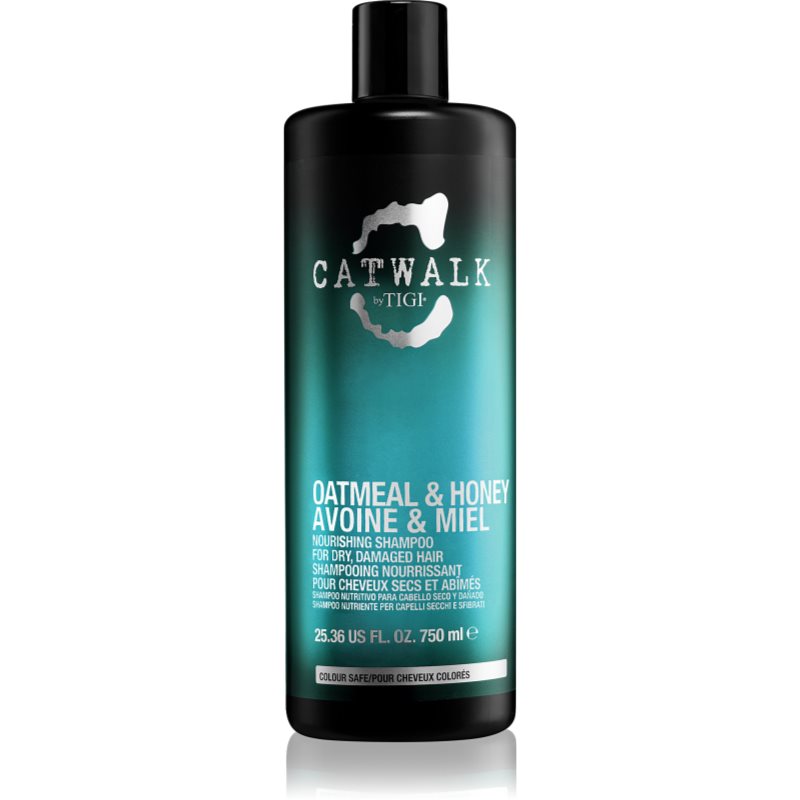TIGI Catwalk Oatmeal & Honey sampon hranitor pentru par uscat si sensibil 750 ml TIGI Catwalk Oatmeal & Honey sampon hranitor pentru par uscat si sensibil 750 ml