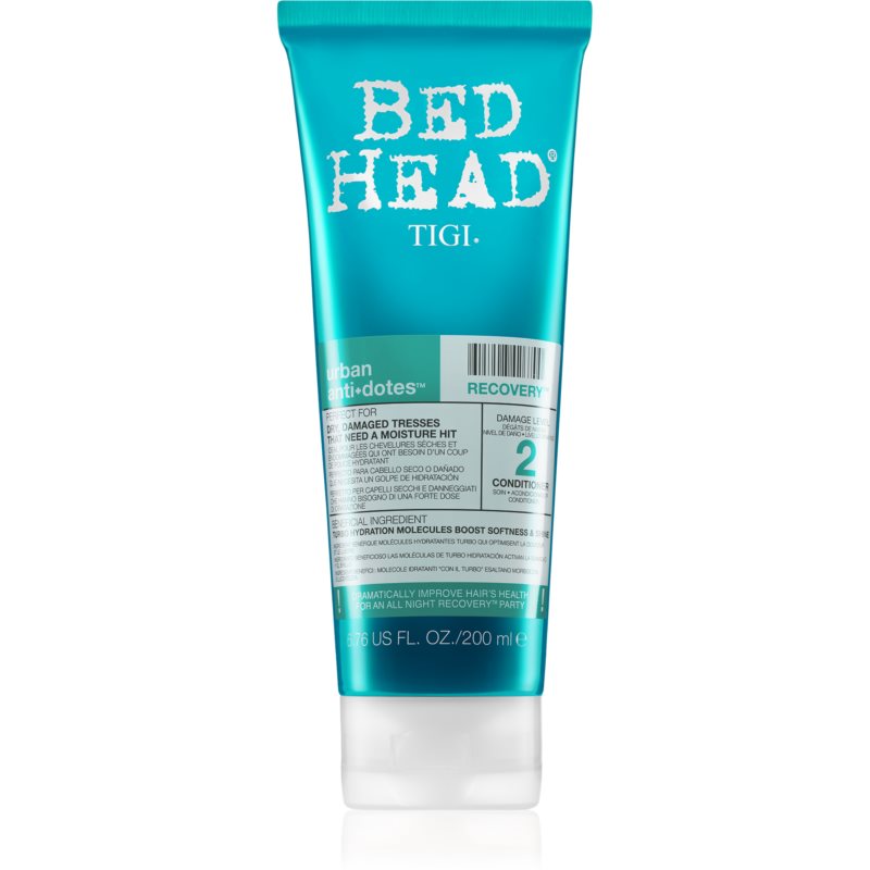 TIGI Bed Head Urban Antidotes Recovery kondicionér pro suché a poškozené vlasy 200 ml