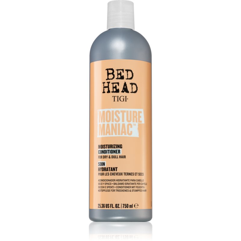 TIGI Bed Head Moisture Maniac balsam profund hrănitor pentru par uscat 750 ml