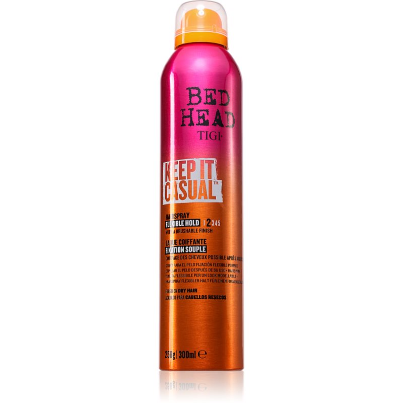 TIGI Bed Head Keep it casual fixativ pentru păr, cu fixare ușoară 300 ml