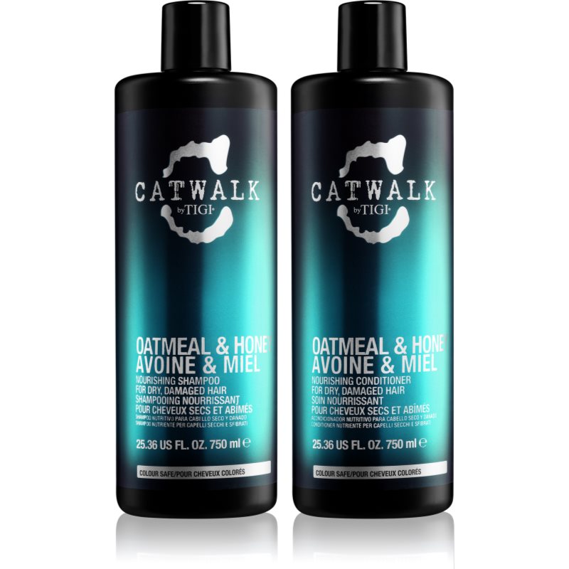 TIGI Catwalk Oatmeal & Honey ambalaj economic (pentru par deteriorat) pentru femei