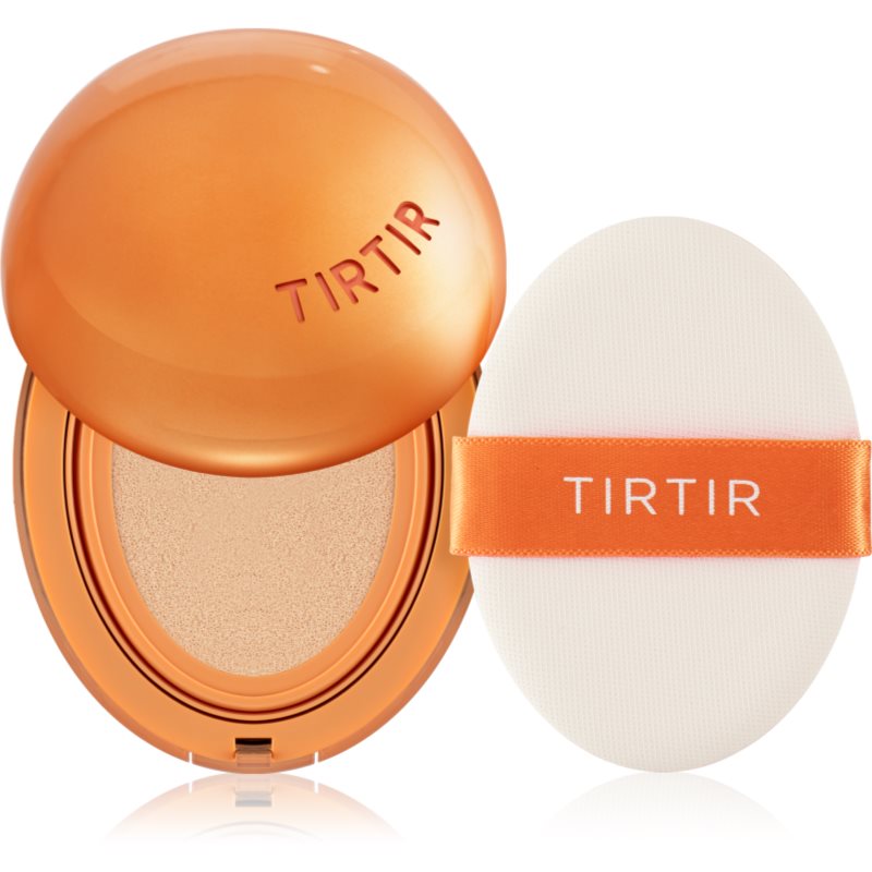 TIRTIR Mask Fit AI Fliter Cushion (mini) burete cu machiaj de lungă durată cu efect matifiant culoare 24N Latte 4.5 g