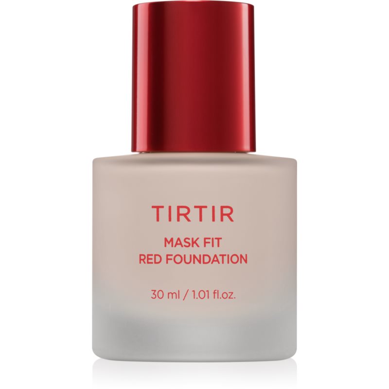 TIRTIR Mask Fit Red Foundation fond de ten lichid iluminator cu efect de hidratare culoare 10C Shell 30 ml