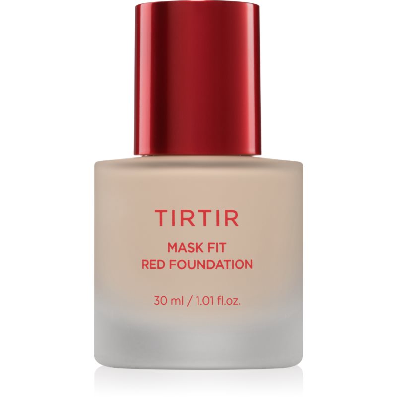 TIRTIR Mask Fit Red Foundation fond de ten lichid iluminator cu efect de hidratare culoare 13N Fair Ivory 30 ml