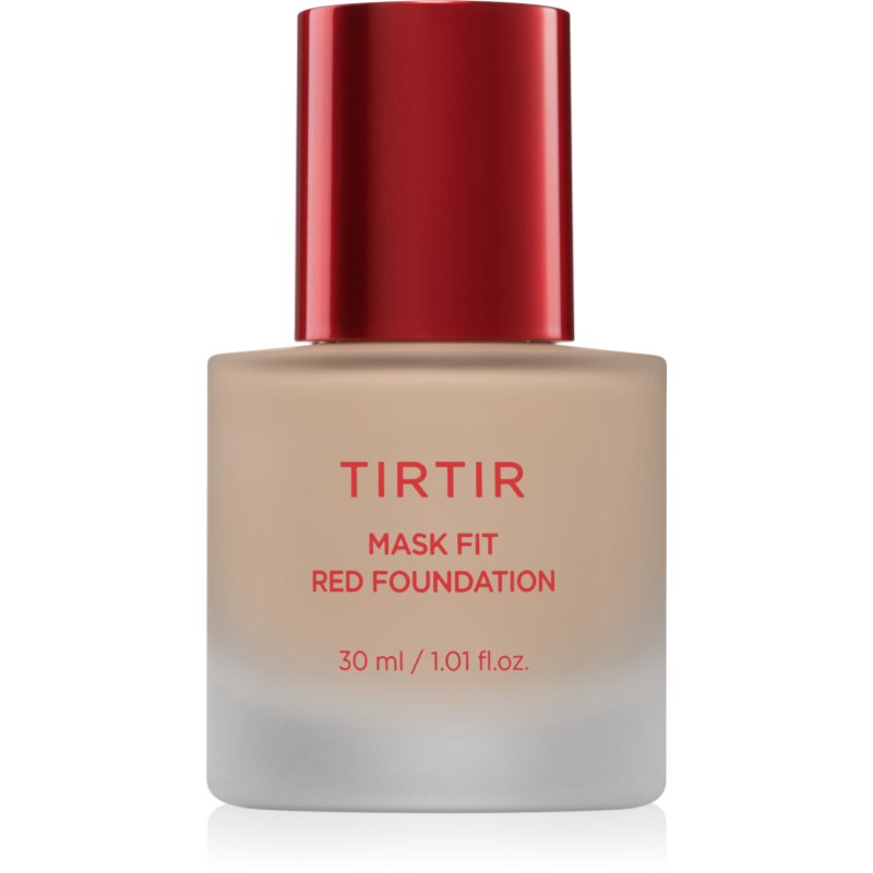 TIRTIR Mask Fit Red Foundation fond de ten lichid iluminator cu efect de hidratare culoare 21N Ivory 30 ml