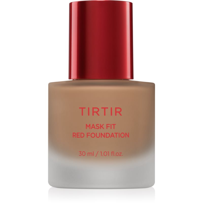 TIRTIR Mask Fit Red Foundation fond de ten lichid iluminator cu efect de hidratare culoare 33C Hazel 30 ml