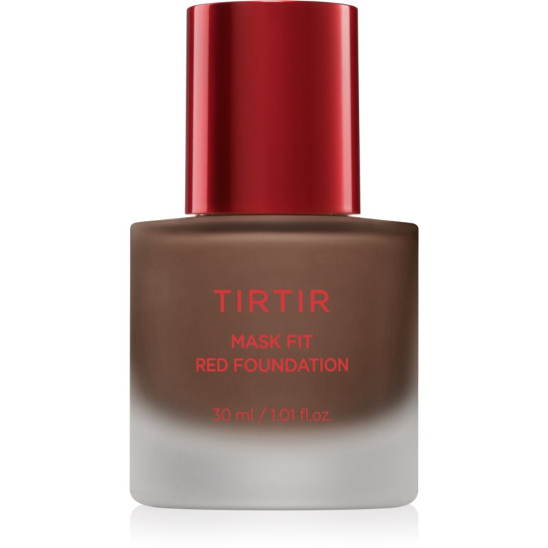 TIRTIR Mask Fit Red Foundation fond de ten lichid iluminator cu efect de hidratare culoare 45W Chestnut 30 ml
