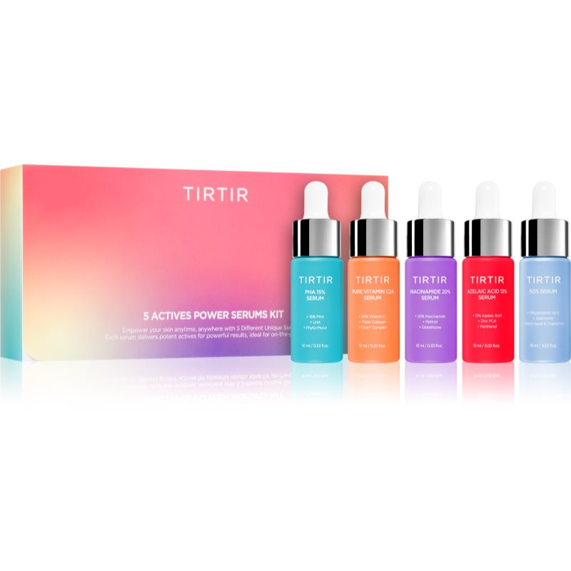 TIRTIR 5 Actives Power Serums Kit set cadou pentru look perfect