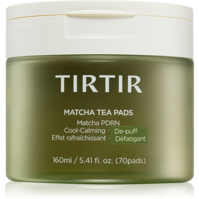 TIRTIR Matcha Tea Pads dischete calmante cu efect racoritor 70 buc