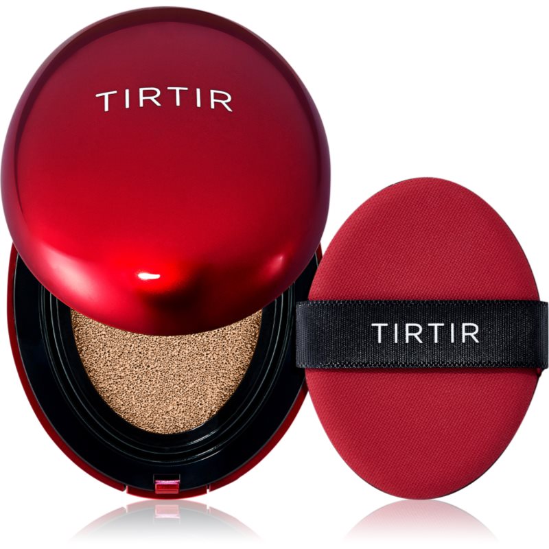 TIRTIR Mask Fit Red Cushion Mini burete cu machiaj de lungă durată culoare 21N Ivory 4.5 g