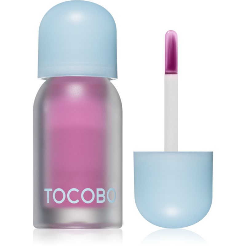 TOCOBO Juicy Berry Plumping Lip Oil ulei nuanțator pentru buze cu efect de crestere culoare 17 Berry Milk 4 g