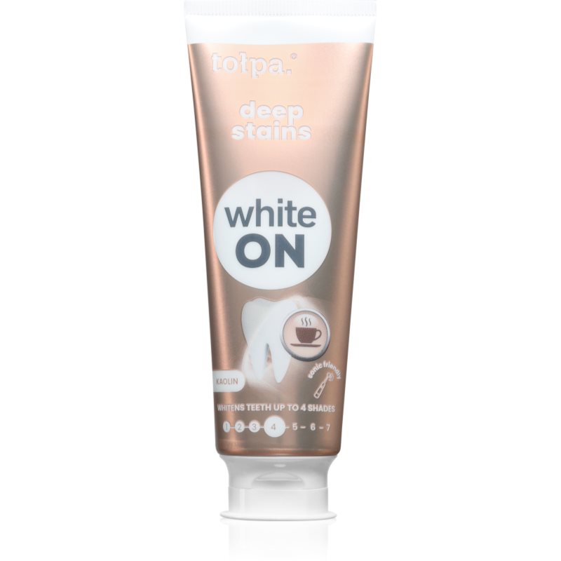 Tołpa On White Deep Stains pasta de dinti pentru albire 75 ml
