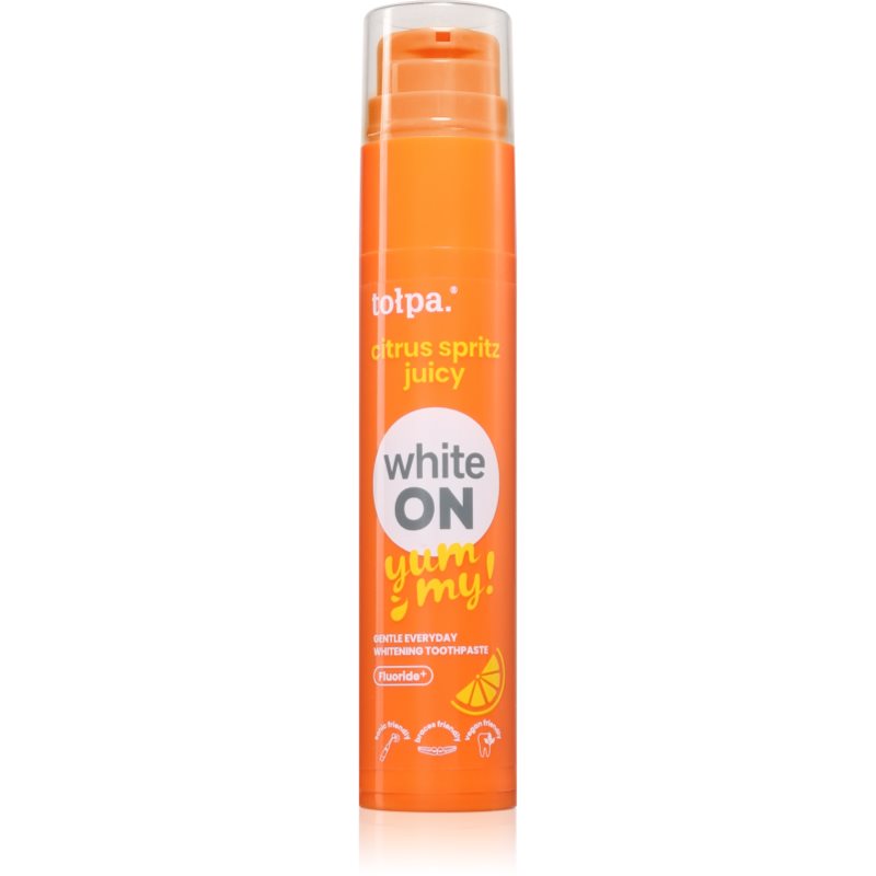Tołpa On White Yummy pasta de dinti pentru albire aroma Citrus Spritz 60 g