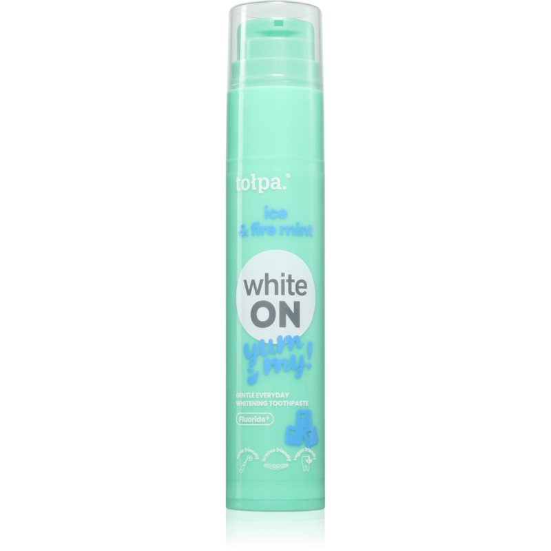 Tołpa On White Yummy pasta de dinti pentru albire aroma Ice & Fire Mint 60 g