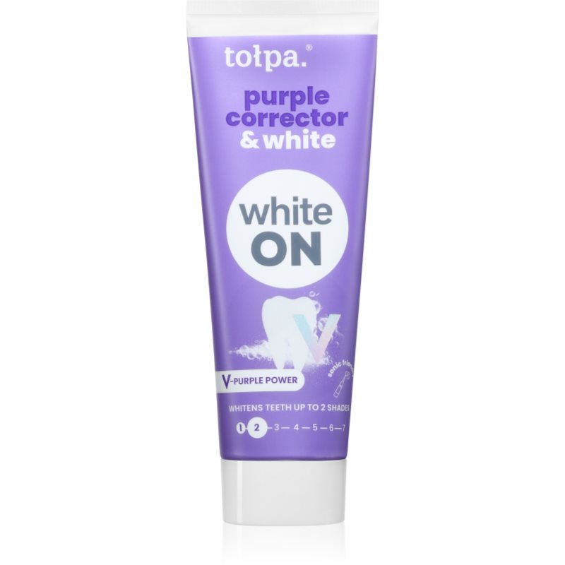 Tołpa On White Purple Corrector & White pasta de dinti pentru albire 75 ml