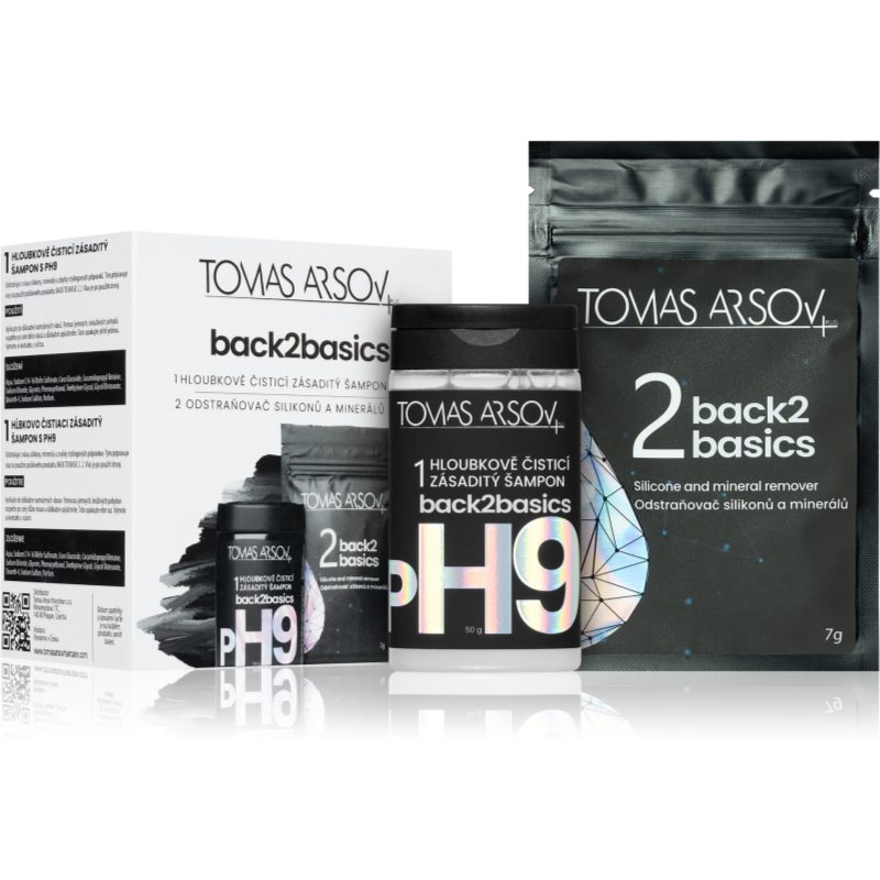 Tomas Arsov BACK2BASICS set pentru curatare profunda pentru toate tipurile de par