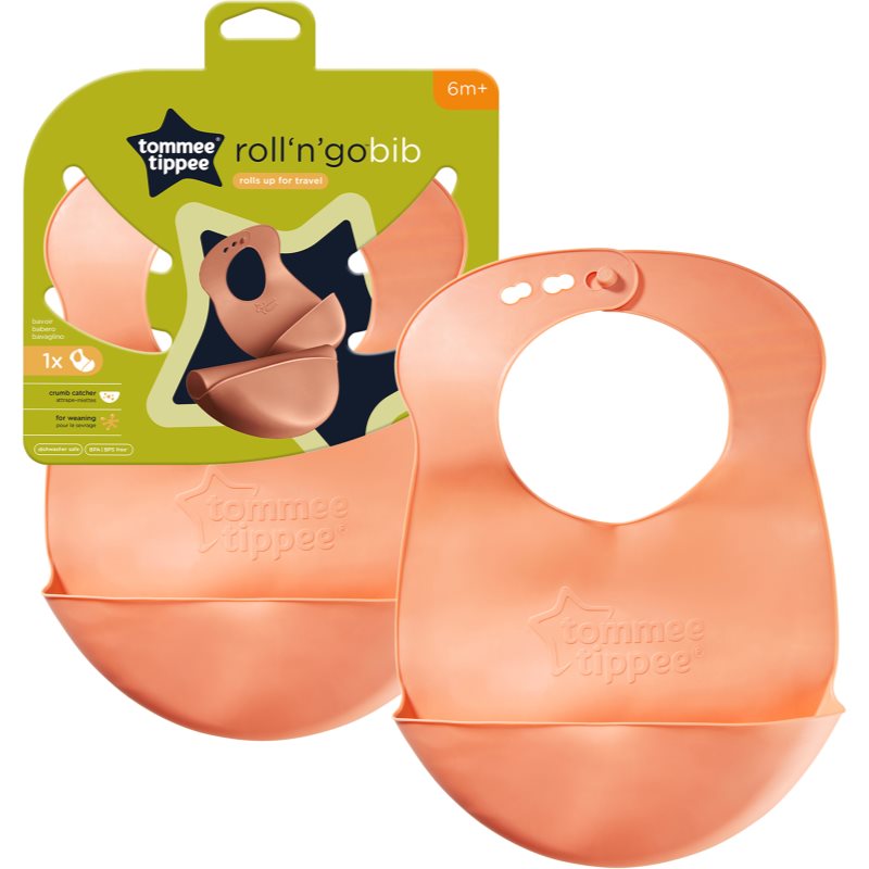 Tommee Tippee Roll\'n\'go bavețică Orange 6 m+ 1 buc