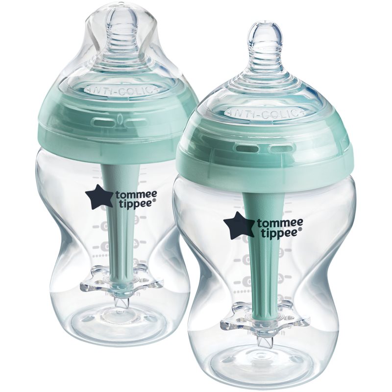 Tommee Tippee Advanced Anti-Colic biberon auto-sterilizant anti-colici Slow Flow 0m+ 2x260 ml