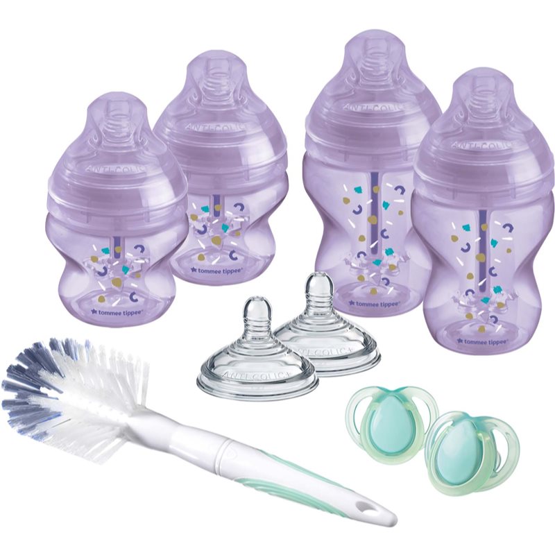 Tommee Tippee Closer To Nature Anti-colic Advanced set anti-colici Purple