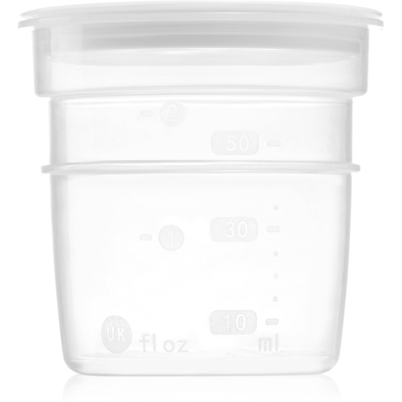 Tommee Tippee Closer To Nature Breast Milk Pots caserole pentru păstrarea alimentelor cu capac 0m+ 4 buc