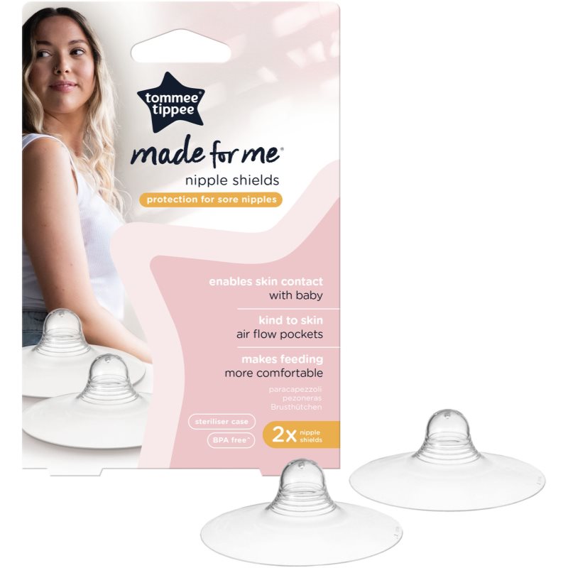 Tommee Tippee Made for Me Nipple Shields protectoare pentru mameloane 2 buc