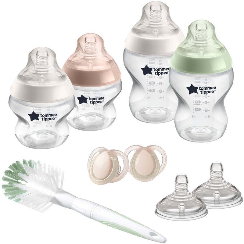 Tommee Tippee Closer To Nature Anti-colic Newborn Starter Set set pentru bebeluși Natured
