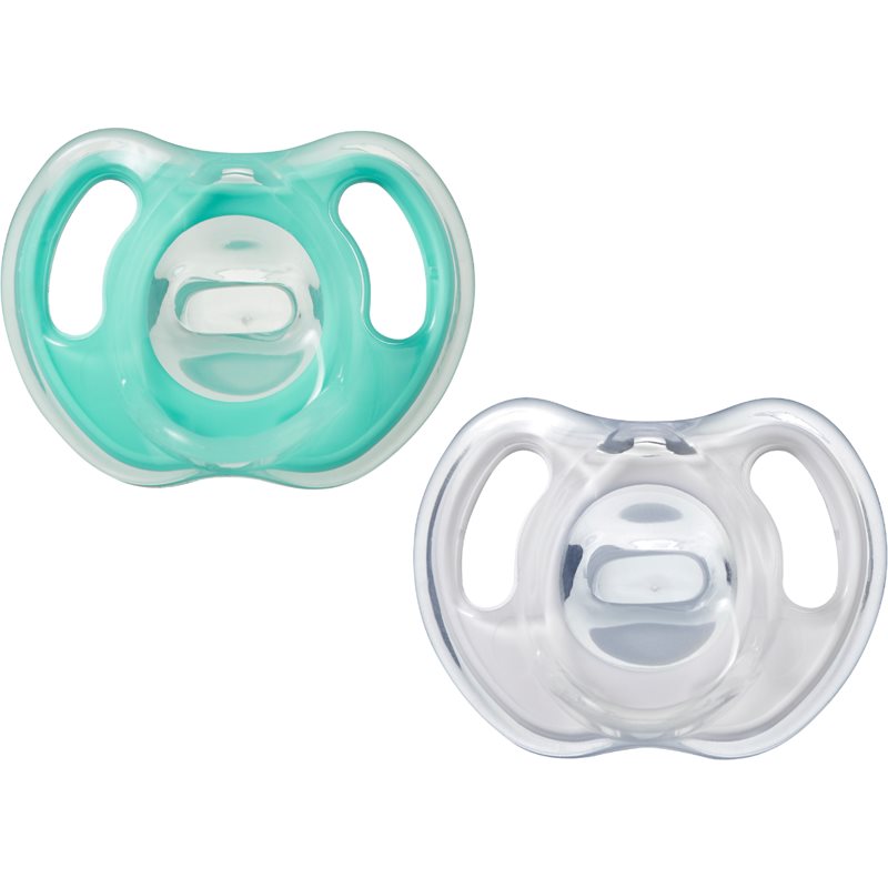 Tommee Tippee Ultra-light Closer to Nature dummy 0-6 m 2 pc