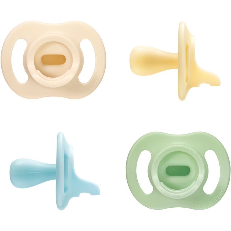 Tommee Tippee Ultra Light Stay Put 0-6 m suzetă Boy 4 buc