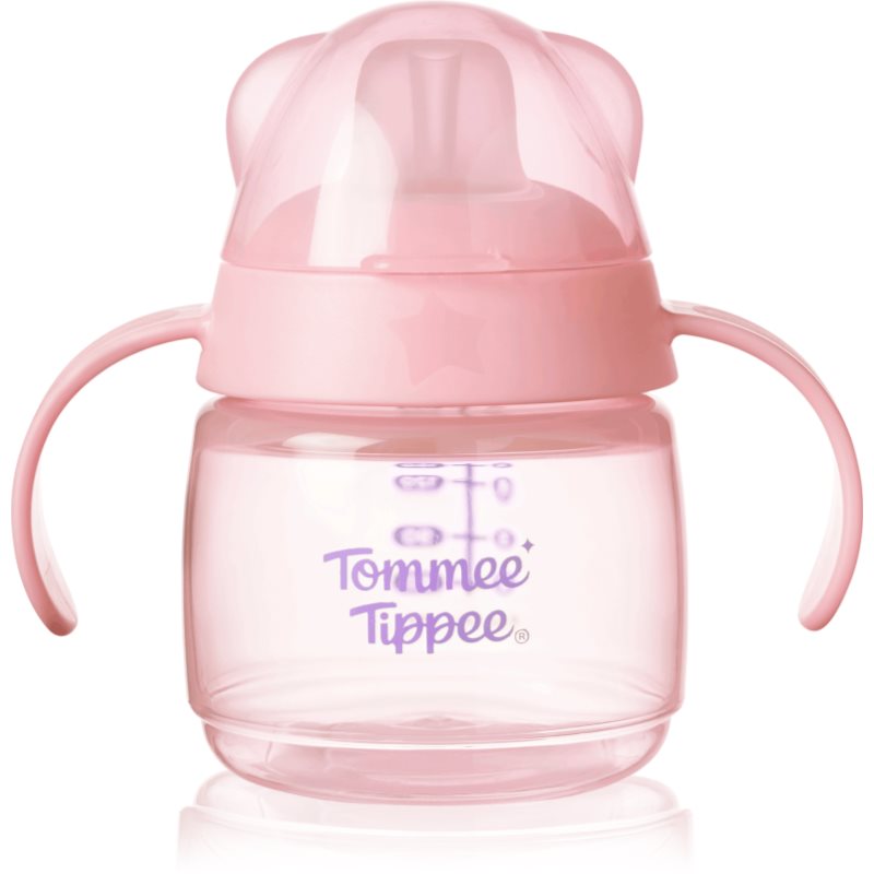 Tommee Tippee Transition Spout Cup cană etanșă 4m+ Pink 150 ml
