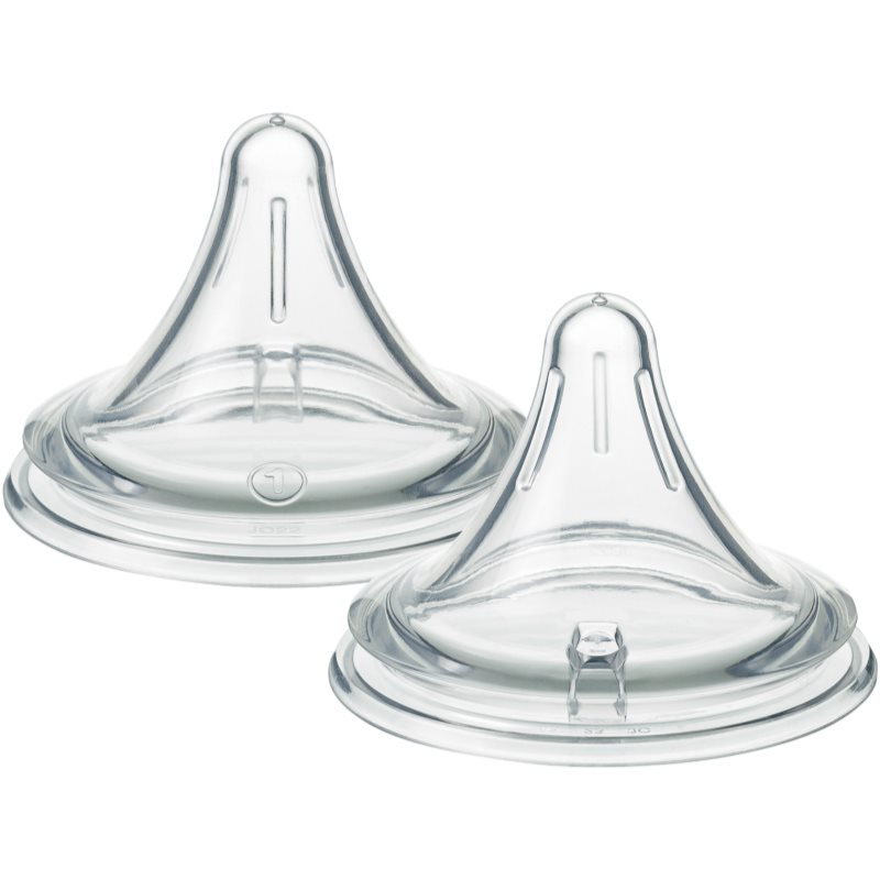 Tommee Tippee Natural Start Deep Latch Teats tetină triunghiulară pentru biberon debit lent 2 buc