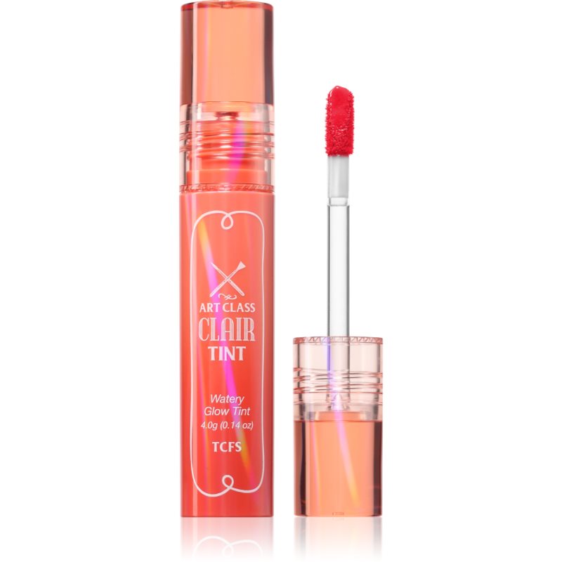 Too Cool For School Artclass Clair Tint lip gloss cu efect de netezire culoare 1 Ruddy Peach 4 g