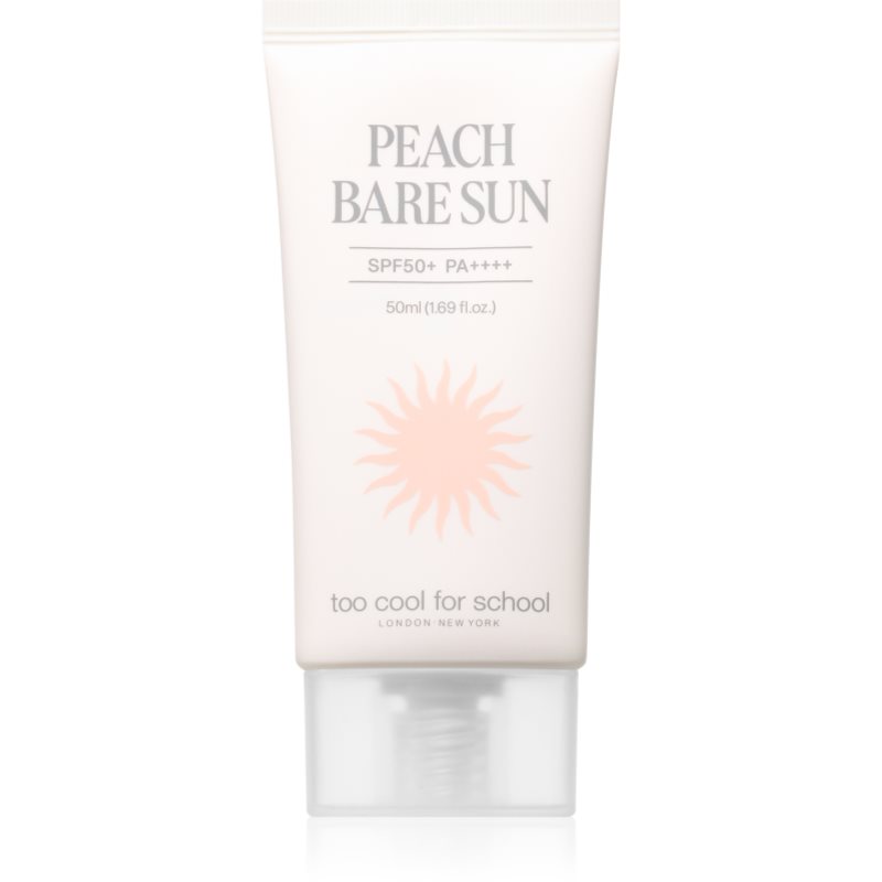 Too Cool For School Peach Bare Sun crema de soare pentru fata SPF 50+ 50 ml