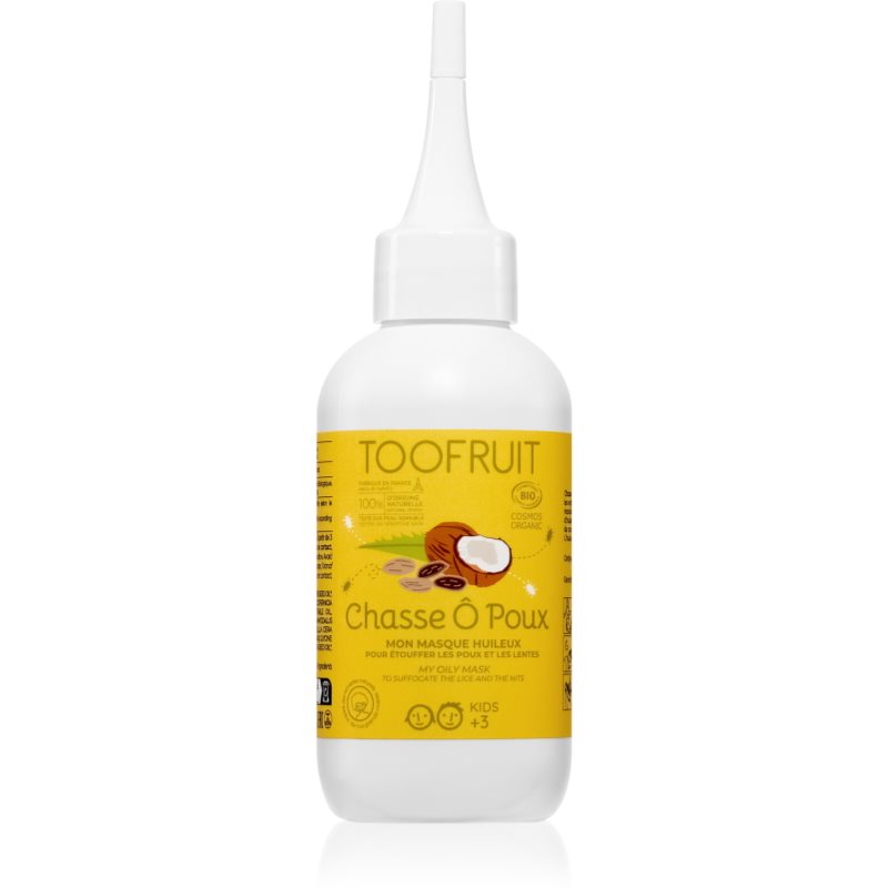 Toofruit Anti-Lice Hair Mask Masca de par împotriva păduchilor Coconut 125 ml