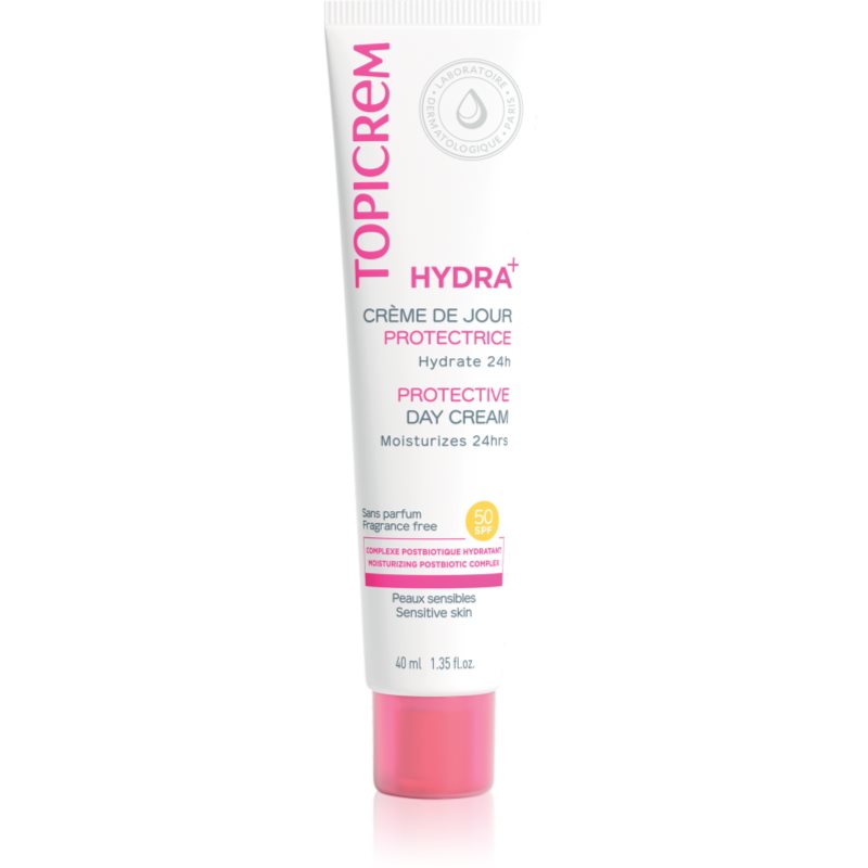 Topicrem Hydra+ Protective Day Cream crema de zi protectoare SPF 50+ 40 ml