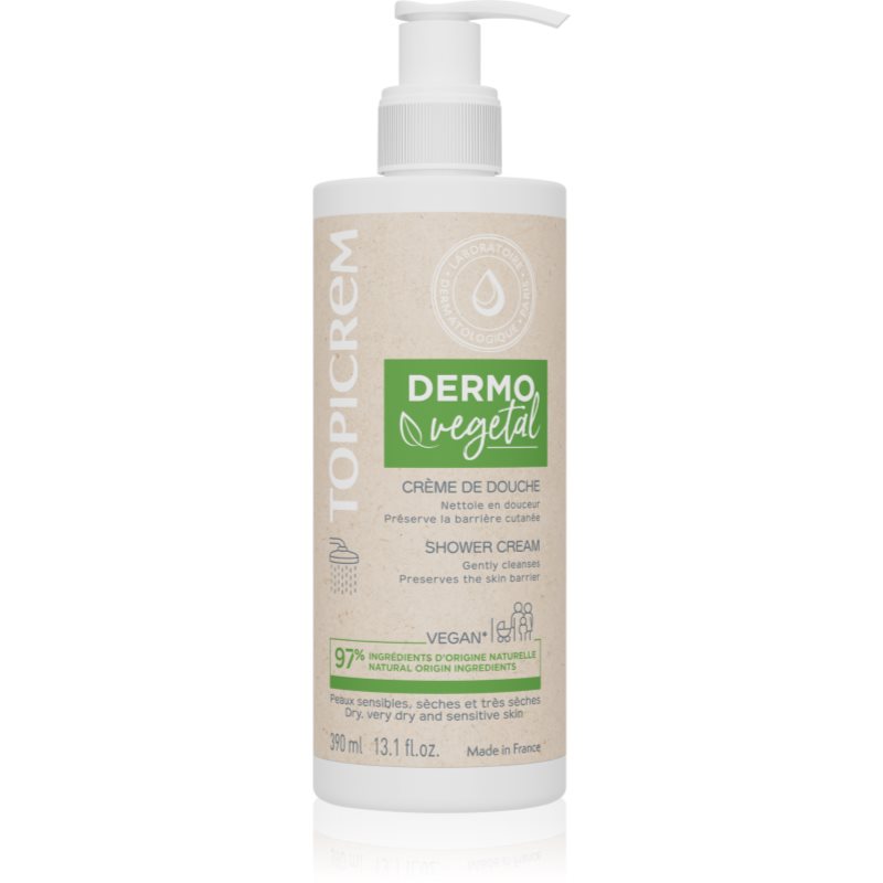 Topicrem Dermo Vegetal Shower Cream crema de dus hidratanta 390 ml