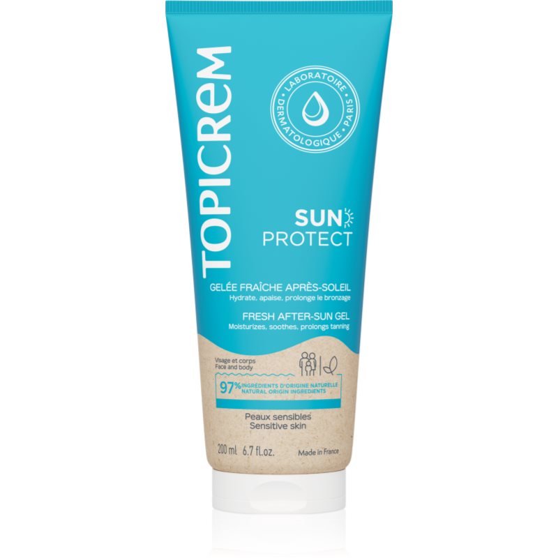 Topicrem Sun Protect Fresh After-Sun Gel gel racoritor dupa expunerea la soare 200 ml